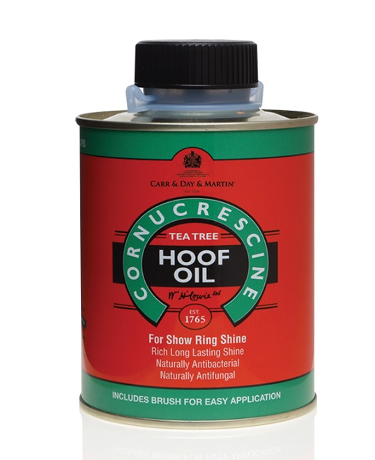 OLIO ZOCCOLI CORNUCRESCINE TEA TREE CON PENNELLO Grasso , olio e catrame 